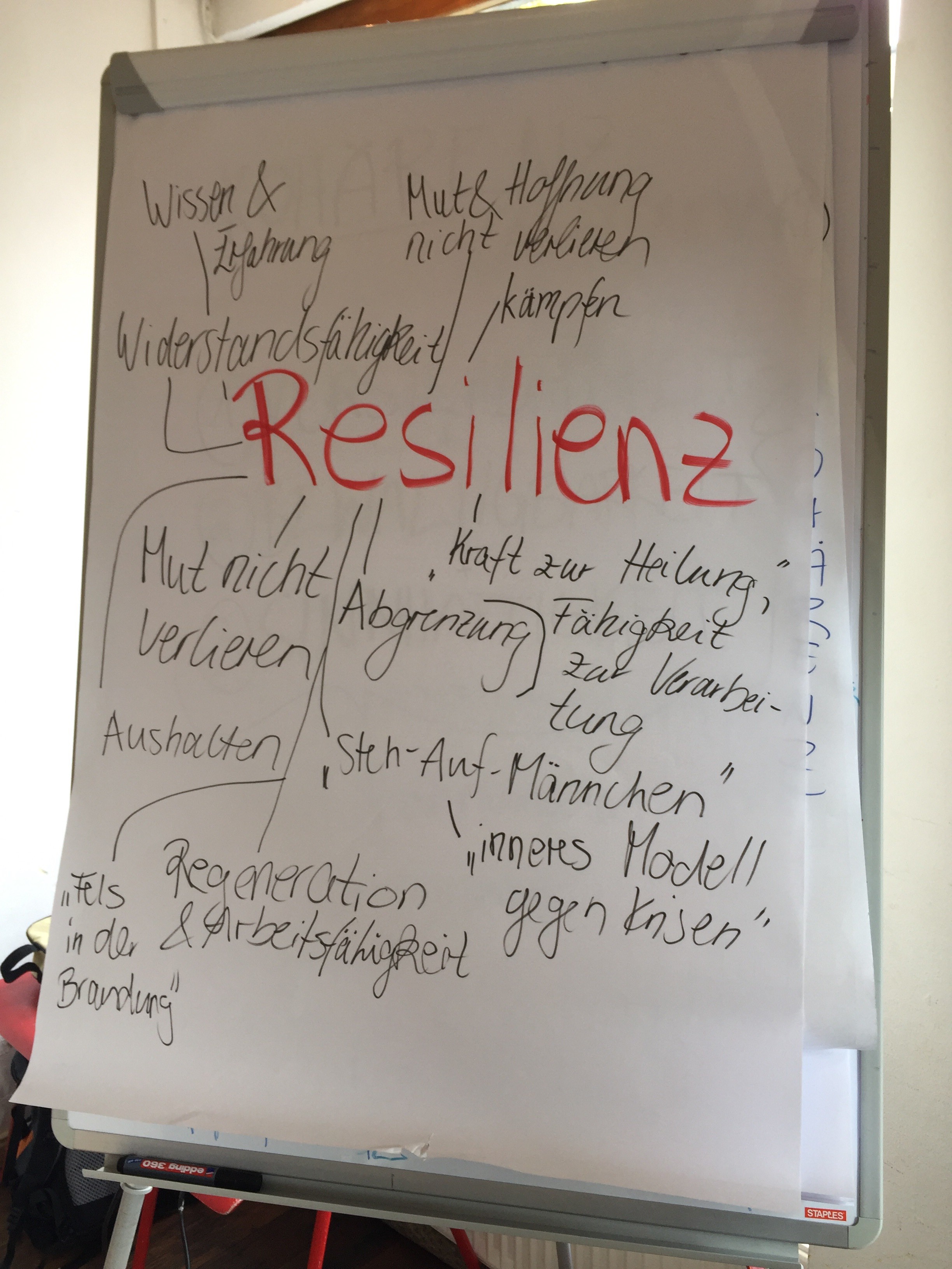Flipchart Resilienz